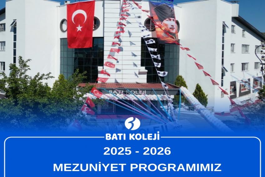 2025-2026 MEZUNİYET PROGRAMIMIZ